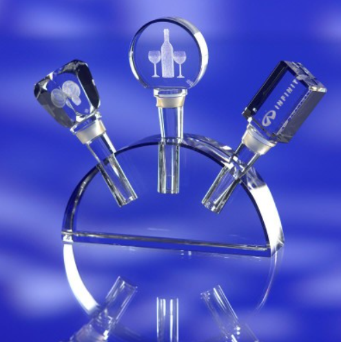 Glass Bottle Stopper Holder
